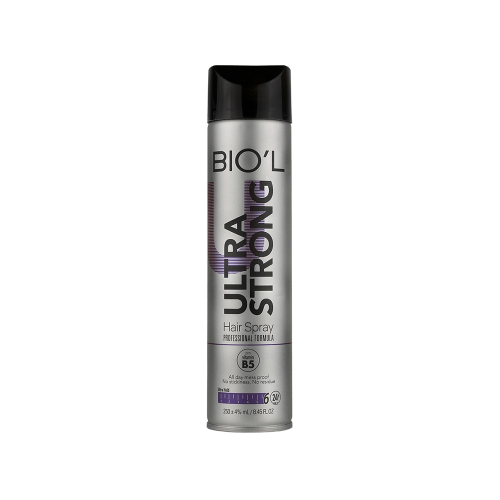 اسپری حالت دهنده مو بیول مدل Ultra Strong حجم 250 میل