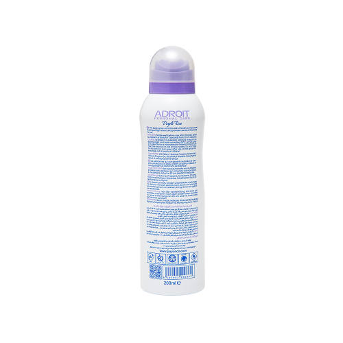 اسپری بدن زنانه آدرویت مدل Purple Rose حجم200میل