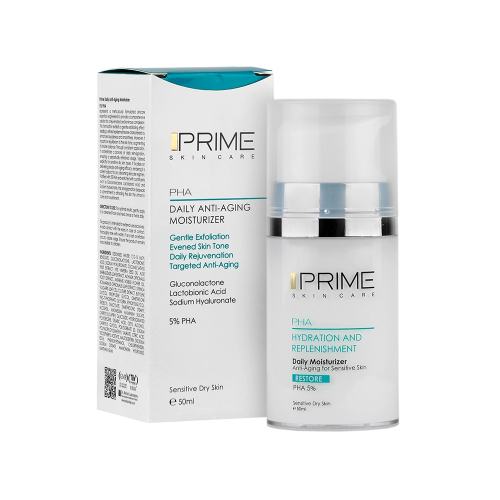کرم بازسازی کننده و آبرسان PHA 5% پرایم مناسب پوست حساس 50میل
