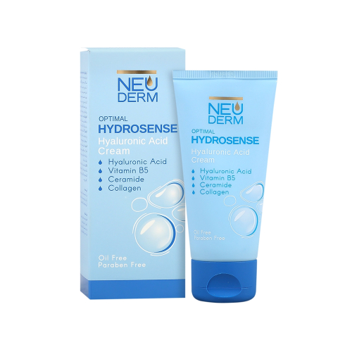 کرم آبرسان نئودرم مدل Hydrosense مناسب پوست چرب