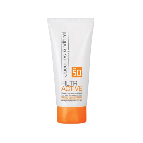 کرم ضد آفتاب بی رنگ SPF50 ژاک آندرل مناسب پوست خشک و معمولی