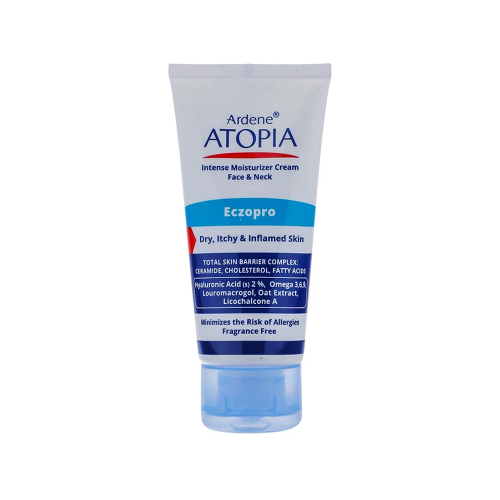کرم مرطوب کننده صورت و گردن آردن اتوپیا مدل Eczopro مناسب پوست خیلی خشک