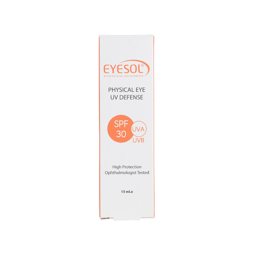 ضد آفتاب دور چشم بی‌رنگ SPF30  آیسول 15میل