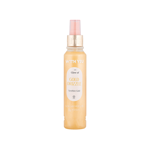 بادی اسپلش زنانه شاین دار ویت یو مدل Gold Drizzle حجم150میل