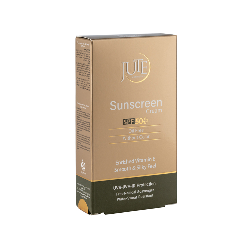 کرم ضد آفتاب بی رنگ SPF50 ژوت مناسب پوست چرب