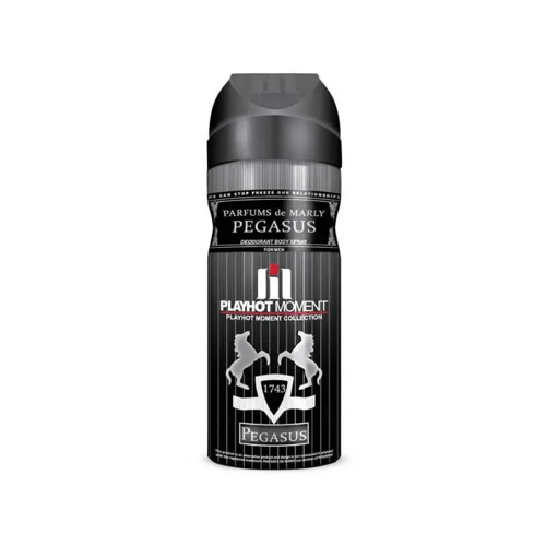 اسپری دئودورانت مردانه پلی هات مومنت مدل Parfums De Marly Pegasus