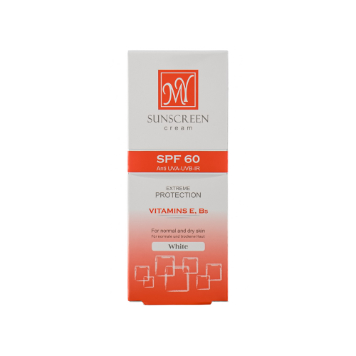 کرم ضد آفتاب بی رنگ SPF60 مای مناسب پوست نرمال و خشک