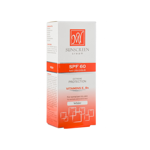 کرم ضد آفتاب بی رنگ SPF60 مای مناسب پوست نرمال و خشک