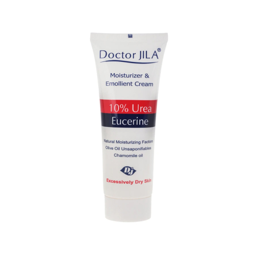کرم مرطوب کننده و نرم کننده دکتر ژیلا حاوی اوره 10% مناسب پوست خیلی خشک