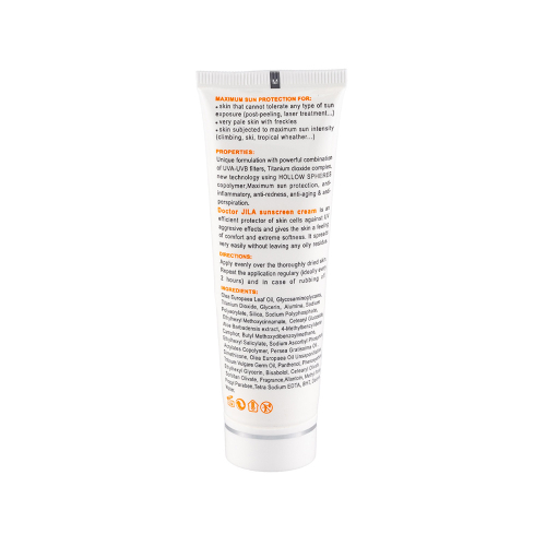 کرم ضد آفتاب SPF95 بی رنگ دکتر ژیلا مناسب انواع پوست