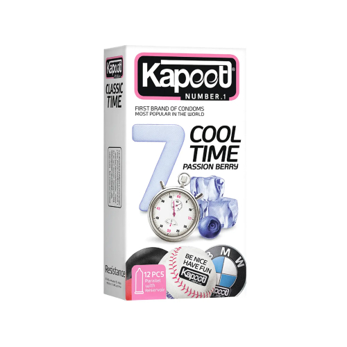 کاندوم تأخیری کاپوت مدل 7 Cool Time بسته 12عددی