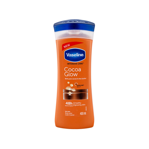 لوسیون بدن وازلین مدل Cocoa Glow