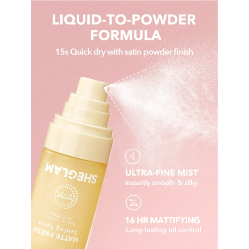 اسپری فیکس شیگلم Matte Fresh